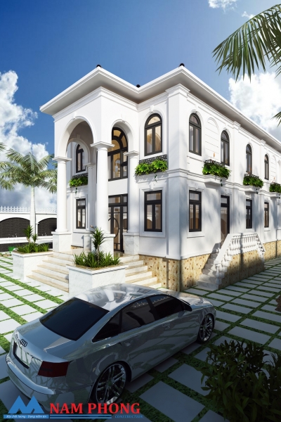 Thiết kế thi công biệt thự biệt lập