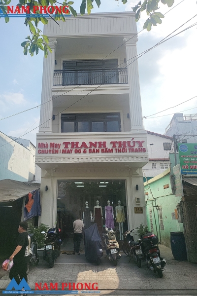 Xây dựng nhà phố 5 tầng 5mx 20m chị Toan, Q. Tân Phú, TP.HCM