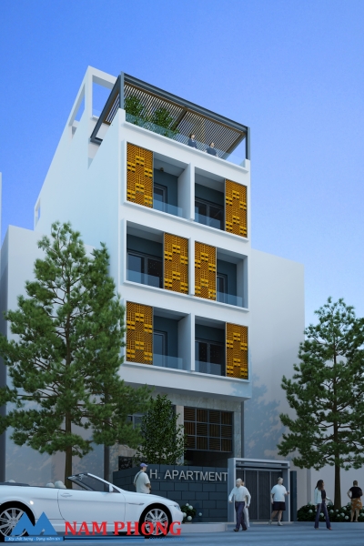 Thiết kế thi công căn hộ dịch vu